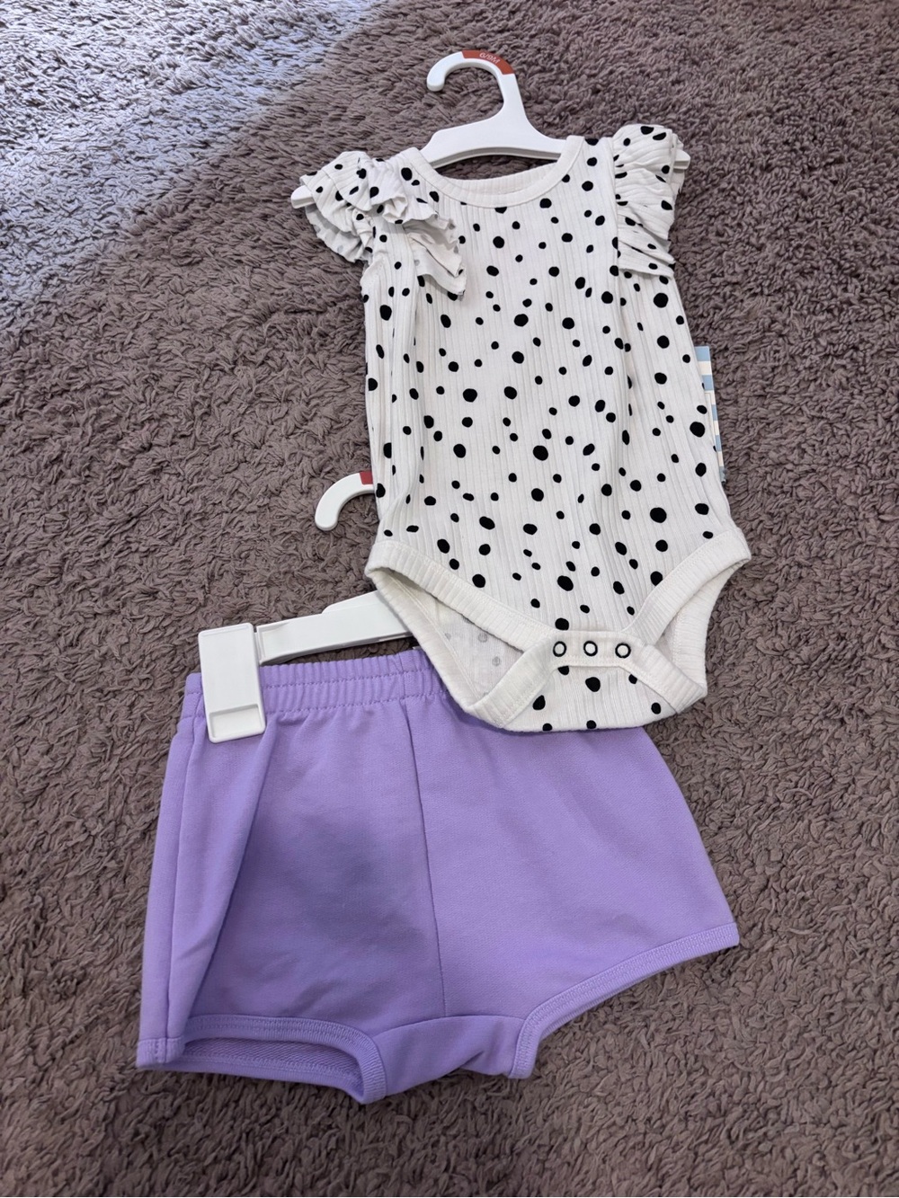 Cat & Jack Lavender Baby Shorts